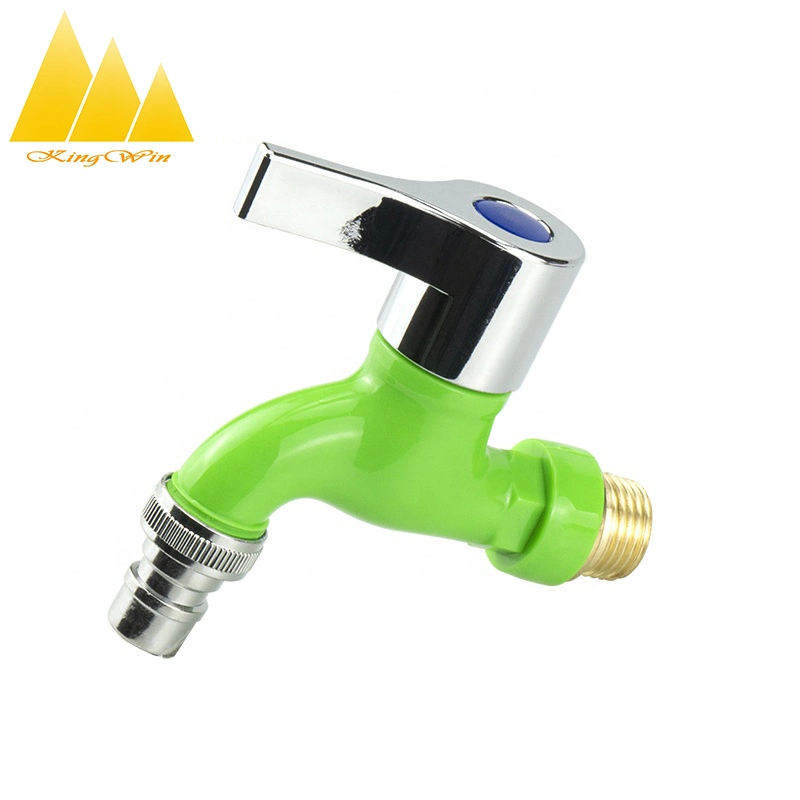 Low Price China Factory High Quality Washing Machine Basin Plastic Water Taps Dispenser Bathroom Faucet Tap