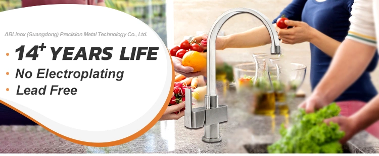 Special Shape New Design Stainless Steel Modern Short Water Bathroom Taps