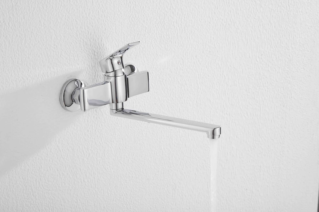 Wall Sink Faucet Wall Mounted Kitchen Mixer Tap Sink Water Tap