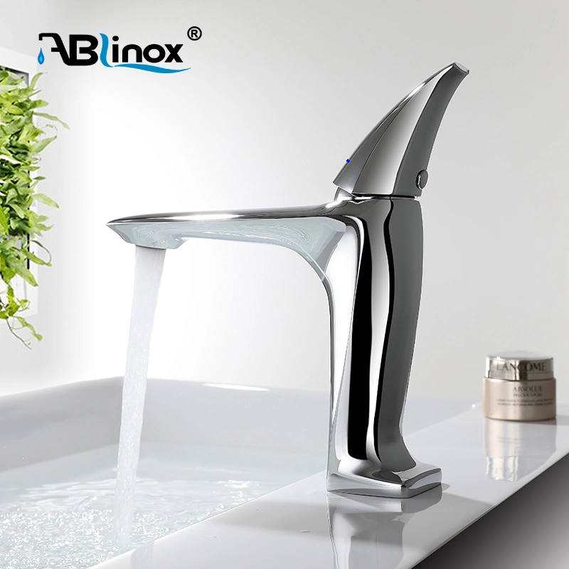 Special Shape New Design Stainless Steel Modern Short Water Bathroom Taps
