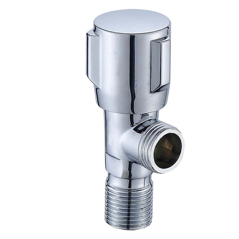 Sanitary Fitting Single Lever Water Flow Control Wall Mount Angle Stop Valve
