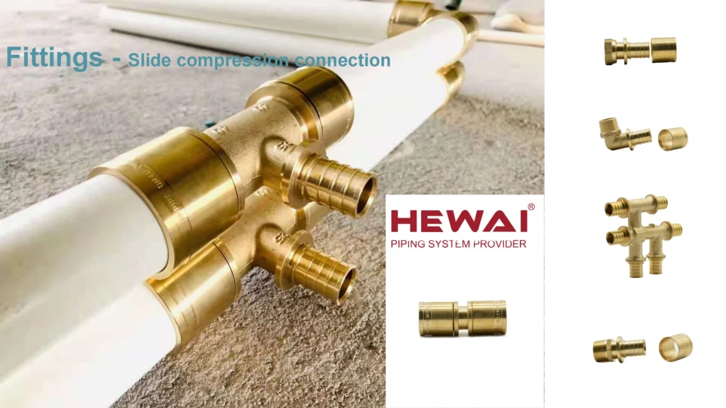 Union Angle Valve of Brass Fittings for Potable Water High Quality Plumbing
