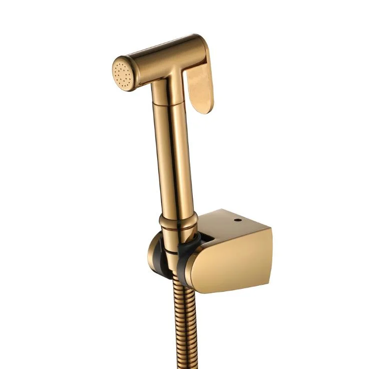 Mixer Tap Brass Golden Toilet Sanitary Ware Faucet Hand Bidet