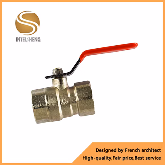 1/2, 3/4, 1, 1-1/4, 1-1/2, 2 Inch Lockable Forged Brass Ball Valve with Long Handle Male Fermale Thread Long Handle (TF-118)