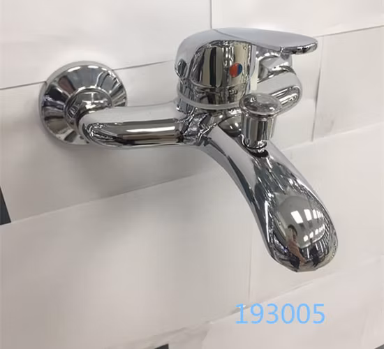 Cheap Economic Single Handle Bathroom Wall Mounted Bathtub Mixer Tap