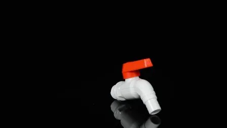 Fast Delivery Plastic PVC Water Faucet Kitchen Tap Water Bathroom Bibcock Sink Mixer Single Red Handle