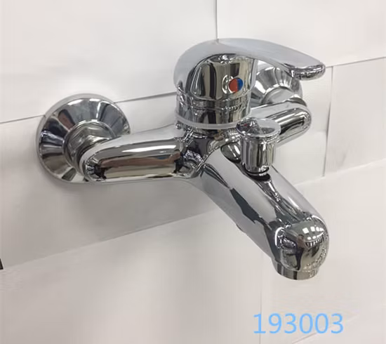 Cheap Economic Single Handle Bathroom Wall Mounted Bathtub Mixer Tap