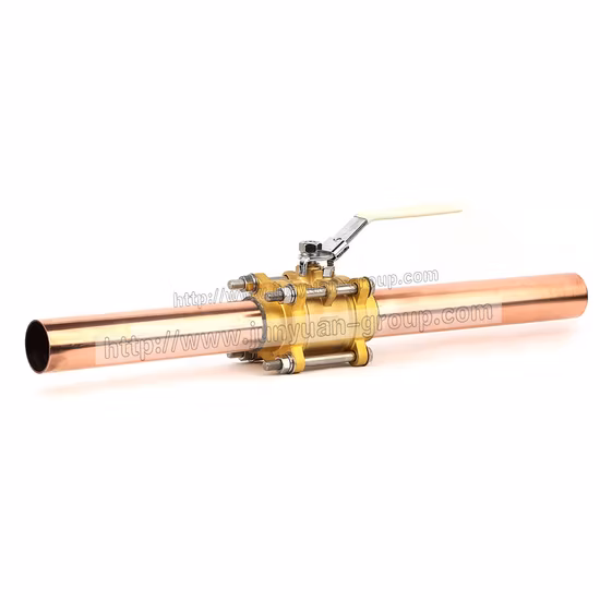 OEM/ODM 2 3 Piece Cpx General Assembly Medical Oxygen Isolation Brass Ball Valve with Medical Gas Pipeline Equipment Factory Price Medical Lockable Line Valve