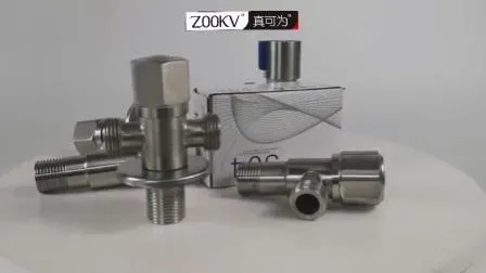 Bathroom Accessories T Junction Tap Plumbing Hardware Water Angle Valve