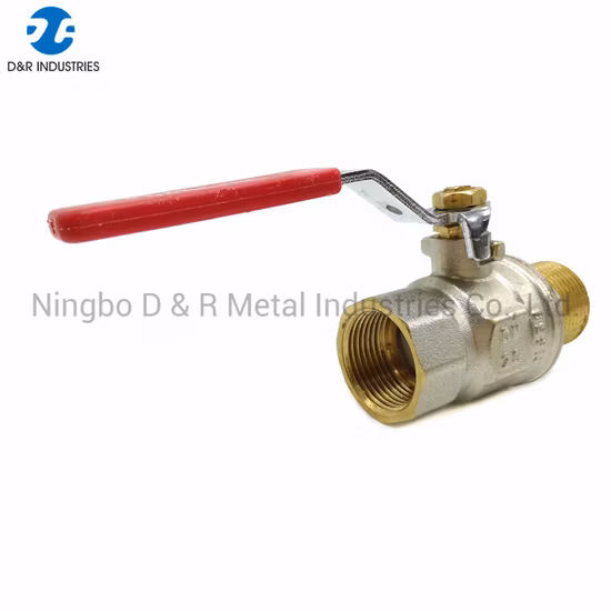 Female Thread Nickel Plated Brass Ball Valve for Water